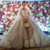 Famous Brides in Elie Saab Wedding Dresses -Khadija Uzhakhovs